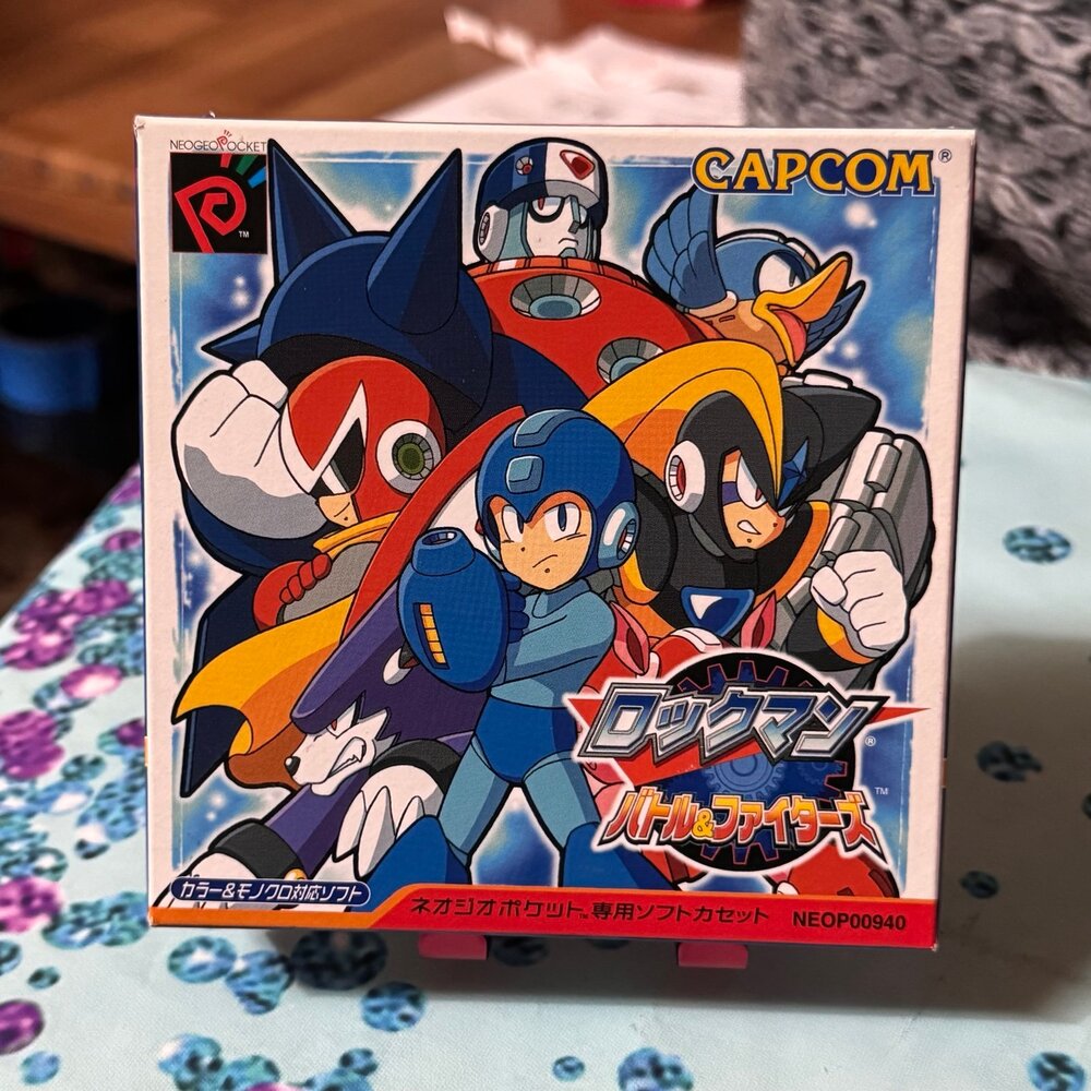 Rockman Battle & Fighters (2000) – CAPCOM – Neo Geo Pocket Color – Japan Import